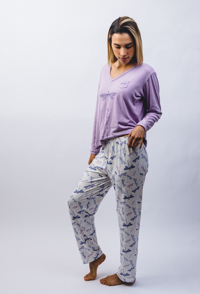 Pijama Vive el momento (Chica-Mediana, Esencial)