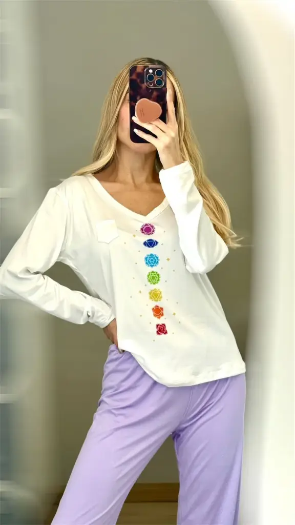 Pijama Chakras (Chica-Mediana, Esencial)