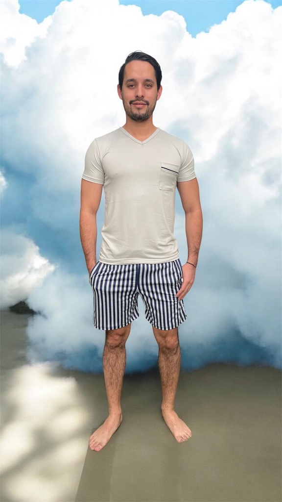 Pijama Caballero short (Chica-Mediana)